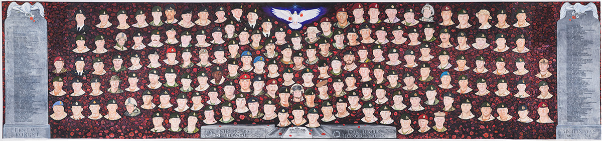 Portraits of honour original mural THUMB