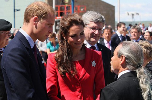 dave meets the royals during recent visit